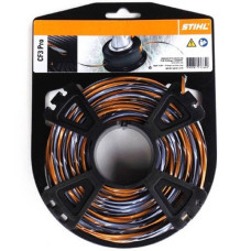 Косильна струна STIHL CF3 PRO 2,4 мм x 35 м квадратна (00009304300) - Фото №1