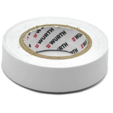 Ізоляційна стрічка Würth PVC, біла, 18мм/10м (1985102) - Фото №2
