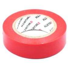 Ізоляційна стрічка Würth PVC, червона, 18мм/10м (1985103) - Фото №2